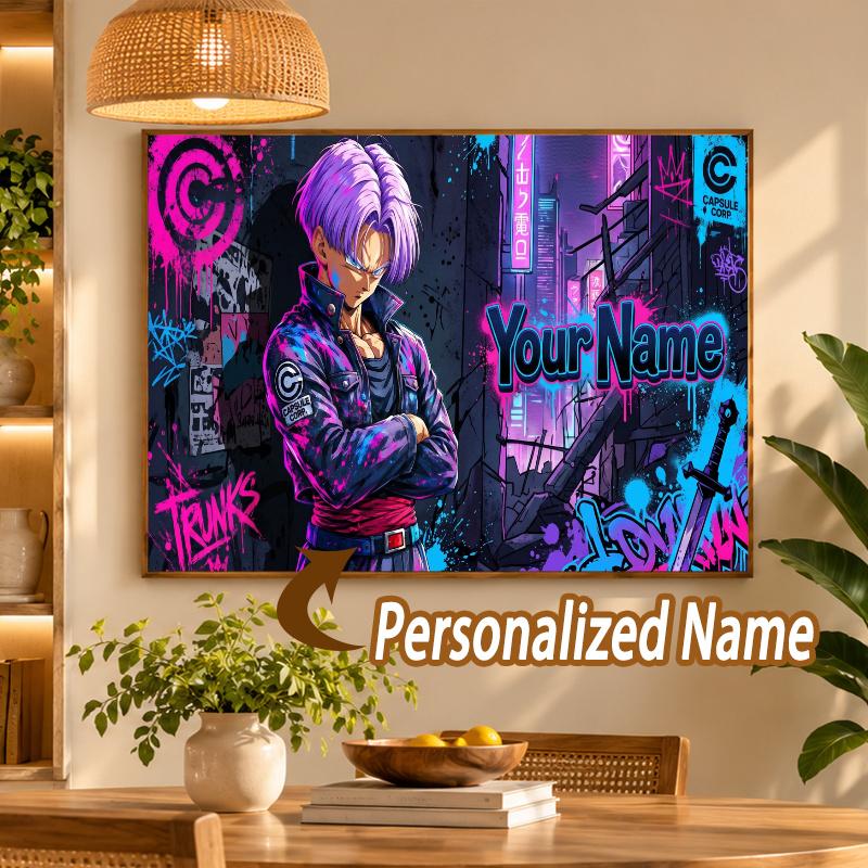 Trunks Custom Name Diamond Painting Personalized 5D Full Drill DIY Diamond Art Home Decor