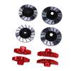 Hex Rotor Caliper Pin Set Fit for TRAXXAS 4 TEC DRIFT 1 10 RC Car Aluminum Alloy Brake Parts