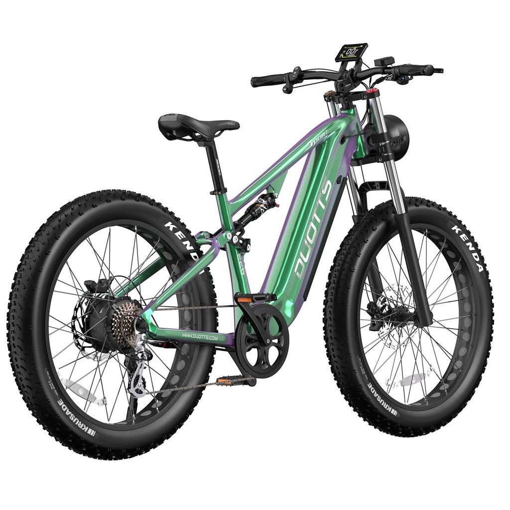 Electric Mountain Bike DUOTTS 26" 750W Motor Adult Ebike 48V 20AH Max Range 120Km Load 150Kg E26