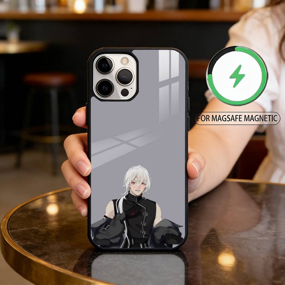 Game D-Date With Death Phone Case For iPhone17,16,15,14,13,12,11 Plus,Pro Max Magnetic For Magsafe Wireless Charging