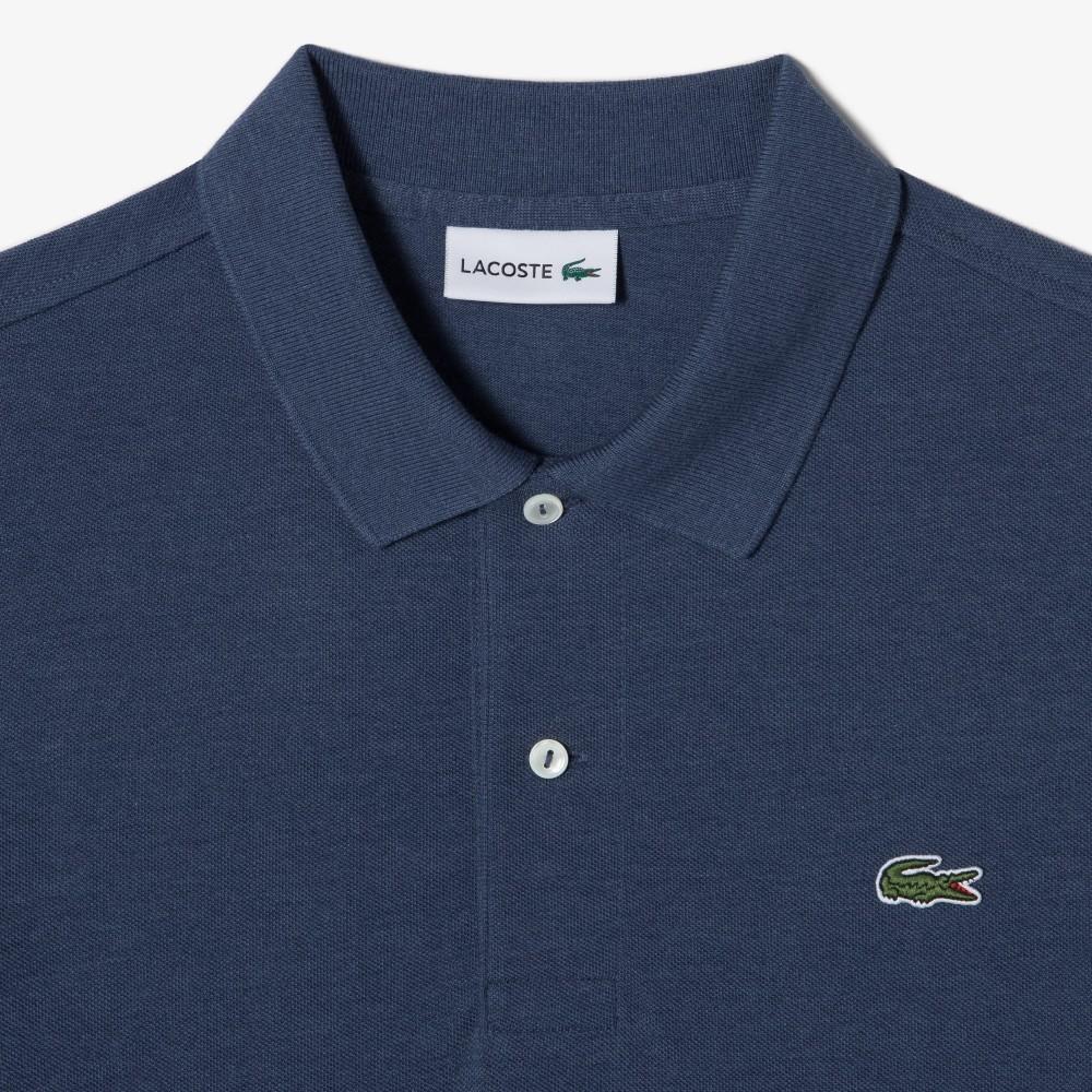 [lacoste] Men's French Regular Fit Long Sleeve Basic Polo Shirt PH732E-55NF9F