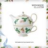 Wild Strawberry Bone China Tea for One Set