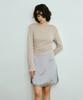 Aau Silky Midi Skirt_Gray