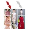 Chinese Traditional Button Sewing Crafted Frog Buttons Sew On for DIY Handcraft Cheongsam Embellishment