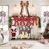 For Doors For Outdoor Spaces Festive Bow Ornament Christmas Bow Decoration Classic Christmas Style Easy To Use Design