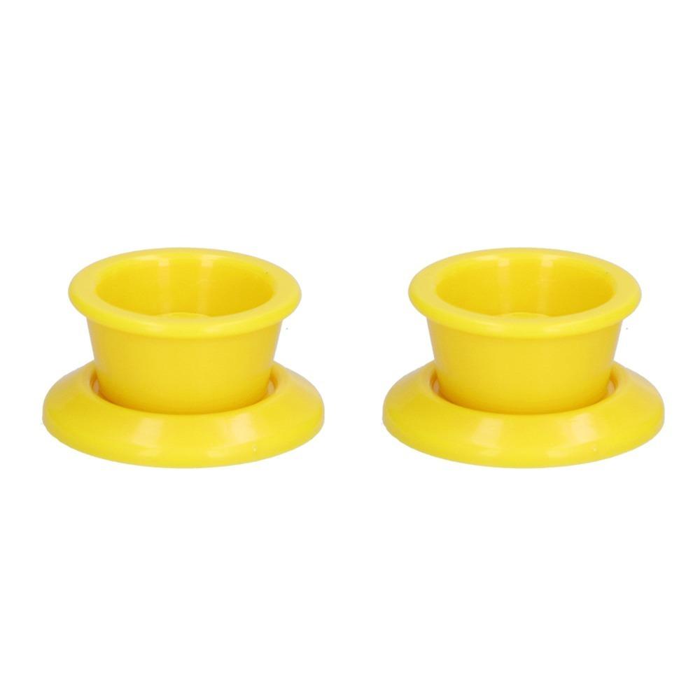 2 Stück Saugnapf Haustier Urinmatte Aufkleber Gelb Haustiertraining Matte Klemme Flache Oberfläche Installation