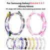 Luxury Single Diamond Case for Samsung Galaxy Wacth7 44mm Protective Case PC Hollowed Out Case for Galaxy Wacth4 5 6 40/44mm