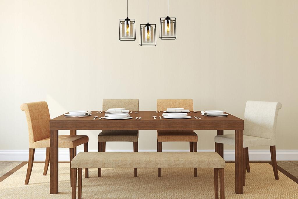 MODERN ELEGANT HANGING LAMP GLASS SHADE