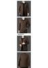 Men's Winter Double-Sided Wool Coat with Detachable Down Liner - Casual Windbreaker Jacket for Middle-Aged Dads