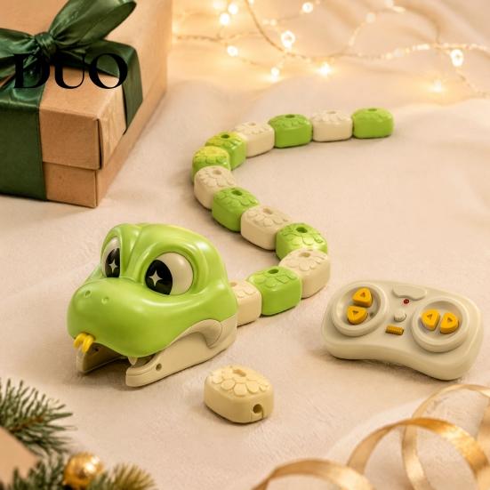 Childrens Snake Toy 1/2 Sets Remote Control Magnetic Toy, 2 Players Competitive Eating Itself Parent-Child Interactive for Toddlers Boys Girls Parent