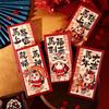 6Pcs Paper Spring Festival Red Envelopes Traditional Lucky Money Bag  Marriage Celebration