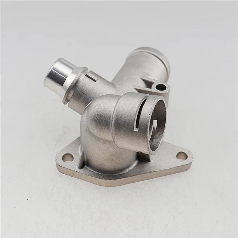 2X Engine Radiator Coolant Hose Connector Three-Way Connector 06B121132E 06B121132B For A4 B6 B7 1.8T