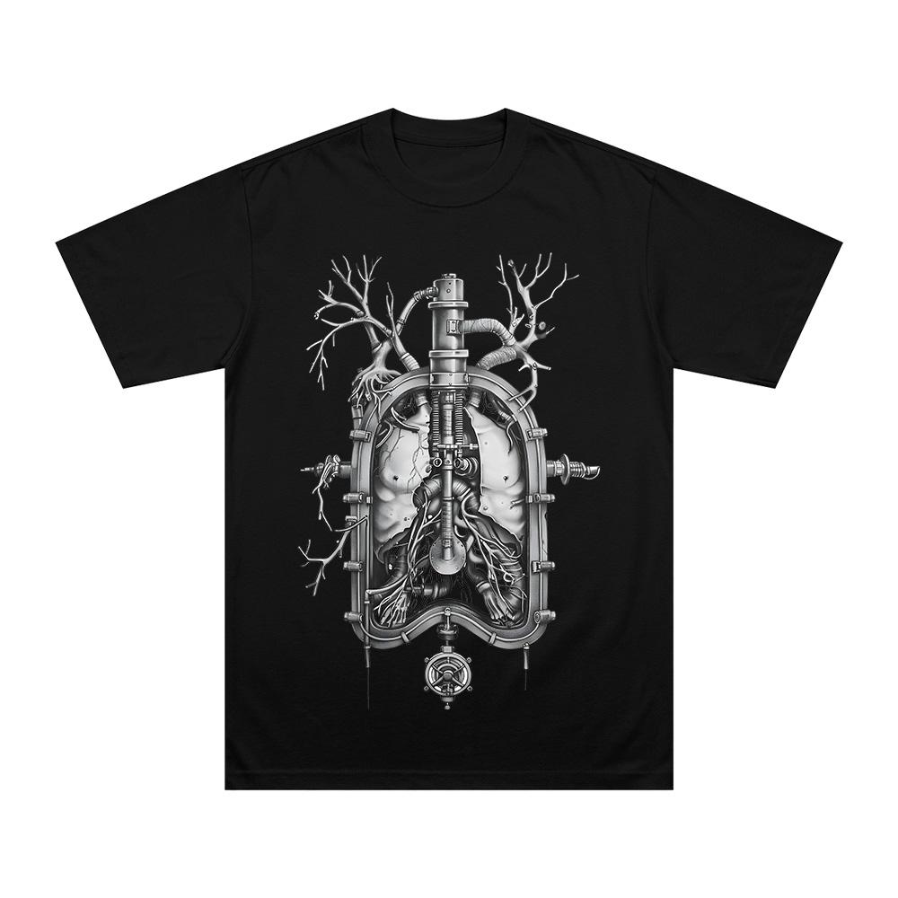 Iron Lung Hororový Film Trička Pánská Čistá Bavlna Vintage Trička Kulatý Výstřih Krátký Rukáv Oblečení Nové Ležérní Unisex Tričko Y2K