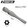 Torx Security Head Screwdriver Bit 50mm Alloy Steel