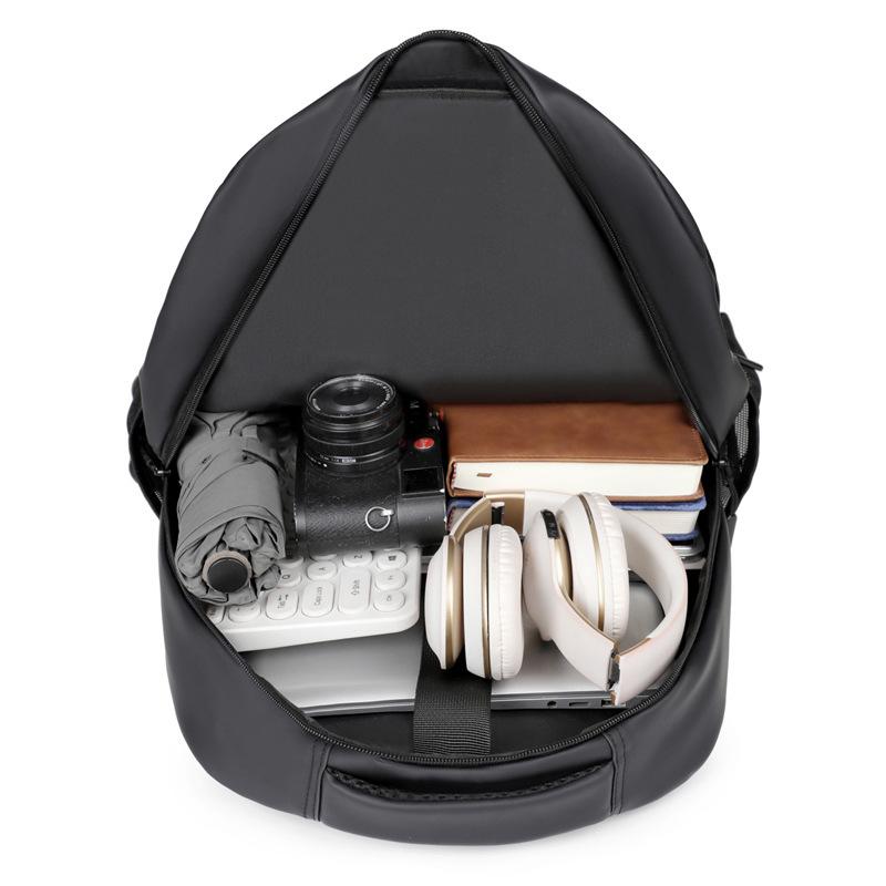 Simple, Large-capacity, High-end Business Backpack, Daily Commuting Computer Bag, Men's Multi-functional Short-distance Backpack