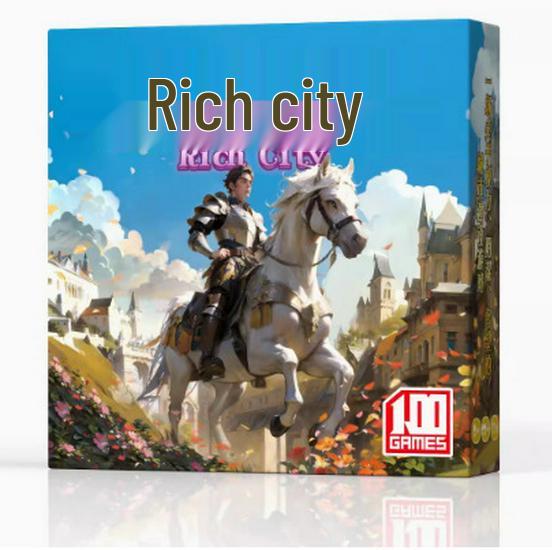 Rich City Enhanced Edition: Classic Adult Multiplayer Board Game