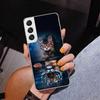 Cool Animal Big Cat Tiger Phone Case For Samsung Galaxy S24 S25 Edge S26 Ultra S23 S22 S21 Plus S20 FE + Personalized Print Cove