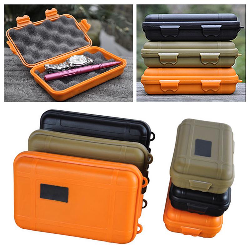 Universal Shockproof Waterproof Boxes Survival Airtight Case Holder For Storage Matches EDC Travel Sealed Containers Outdoor
