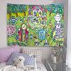 Classic TTamagotchi Cut Friend Game Hanging Bohemian Tapestry Hanging Tarot Hippie Wall Rugs Dorm Japanese Tapestry