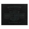 Harley-Davidson Men's Forever Tonal Short Sleeve Crew Neck T-Shirt, Washed Black