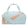 Nike Logo Zipper Closure Polyester Gym Bag Unisex Gym Bag Light-Blue DR6100-474