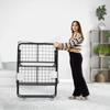 Rollaway Bed Folding Bed with 5 Inches Foam Mattress for Adults & Guest