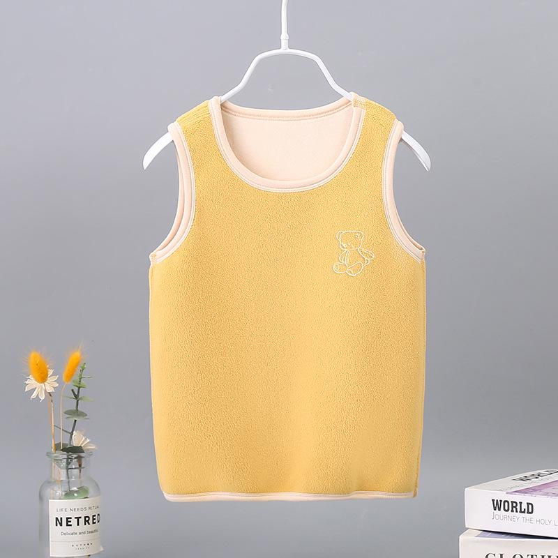 Children's Fleece-Lined Warm Autumn/Winter Vest for Toddlers