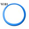 All-weather Car Steering Wheel Cover Silicone Solid Color Wear Resistant Decorative Auto Accessory Non-slip Design Simple Installation Universal