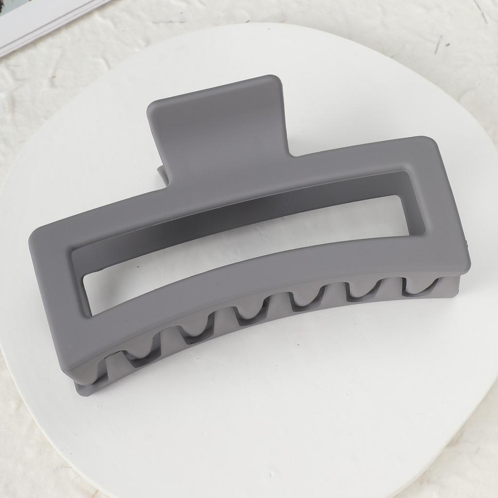 Korean Style Solid Color Frosted Big Crab Hair Claws 13CM Large Shark Clips For Women Ponytail Clip Hairpins Barrettes Headwear