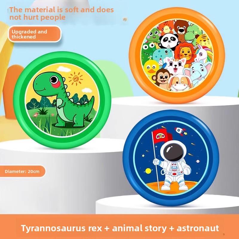 Children's Safety Plastic Soft for Toy Outdoor Hand Throw Boys Girls Parent-Child Interactive Roving UFO Sports