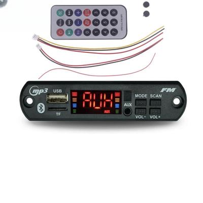 1 Set 12V USB TF Radio Drahtloser Musik Auto MP3-Player mit Fernbedienung Bluetooth 5.0 Mini MP3 WMA Audio Modul Decoder Platine
