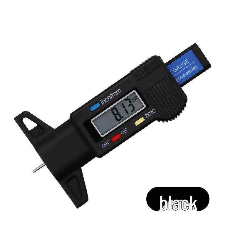 Digital Tire Tread Depth Gauge - Electronic Vernier Caliper for Car Tire Wear Detection