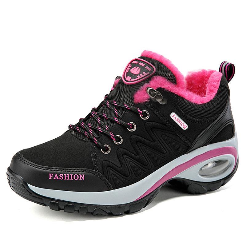 Frühling und Herbst neue Sport- und Freizeitschuhe dicke Sohle höhenverstellbar Stoßdämpfung Luftpolster Outdoorschuhe Reiseschuhe für Mütter