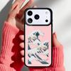 Cartoon Cute Stylish Waves Phone Case for iPhone 17 16 15 14 13 Pro Max Back Cover for 12 11 Pro Coque