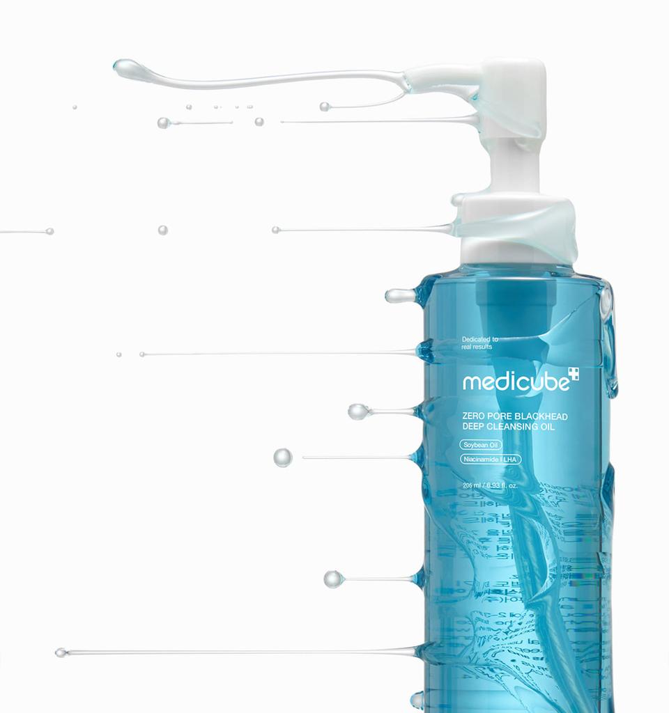 MEDICUBE Zero Pore Blackhead Deep Cleansing Oil 205ml