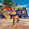 The Builder's Adventure Beach Towel Microfiber Beach Towel, Lightweight and Quick-Dry, for Summer Travel, Swimming Pool Fan Birthday Gift