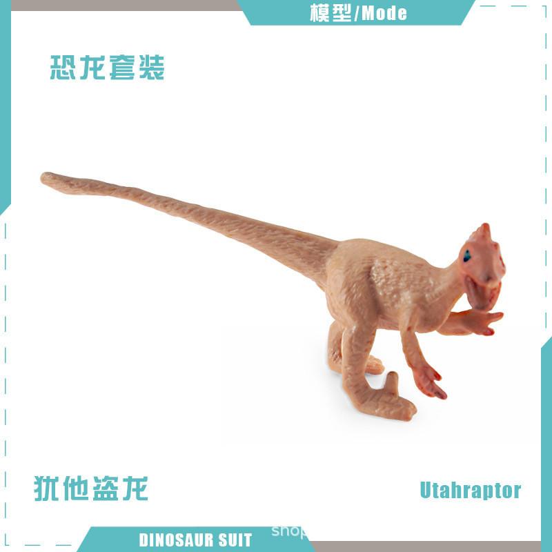 Realistische Miniatur-Dinosaurier-Modelle aus PVC, darunter T-Rex, Raptor, Triceratops und Pterodactylus, für Sammler und Dekoration