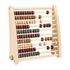 Freestanding Abacus with Wooden Beads Smooth Edges Sturdy RekenrekStyle Counting Tool