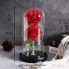 Eternal Double Rose In Glass Led Gift