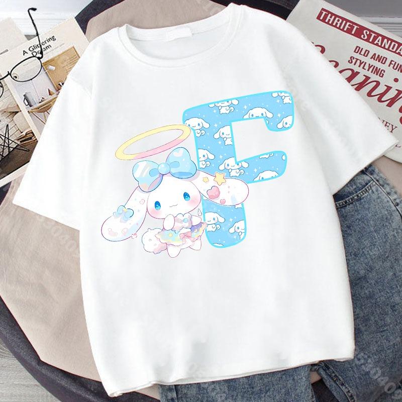 Mickey Mouse Child Birthday Clothes Girl Boy Number T Shirt Cartoon Print Kids Tee Baby Top Summer Infant Cute Short Sleeve Gift