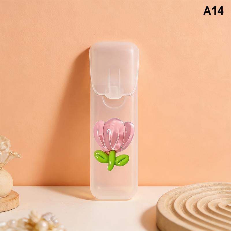 Portable Travel Mini Toothpick Dental Floss Storage Box Cotton Swabs Box Multi-Purpose Perfect For Home Kitchen Table Daily Use