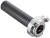 Kijima HD-04057 Motorcycle Parts Throttle Holder with Pipe, For 2-Pull Wires, Harley ('82-'15) Plating