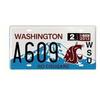 American Souvenir License Plate, Metal Car Wall Decor 15x30cm