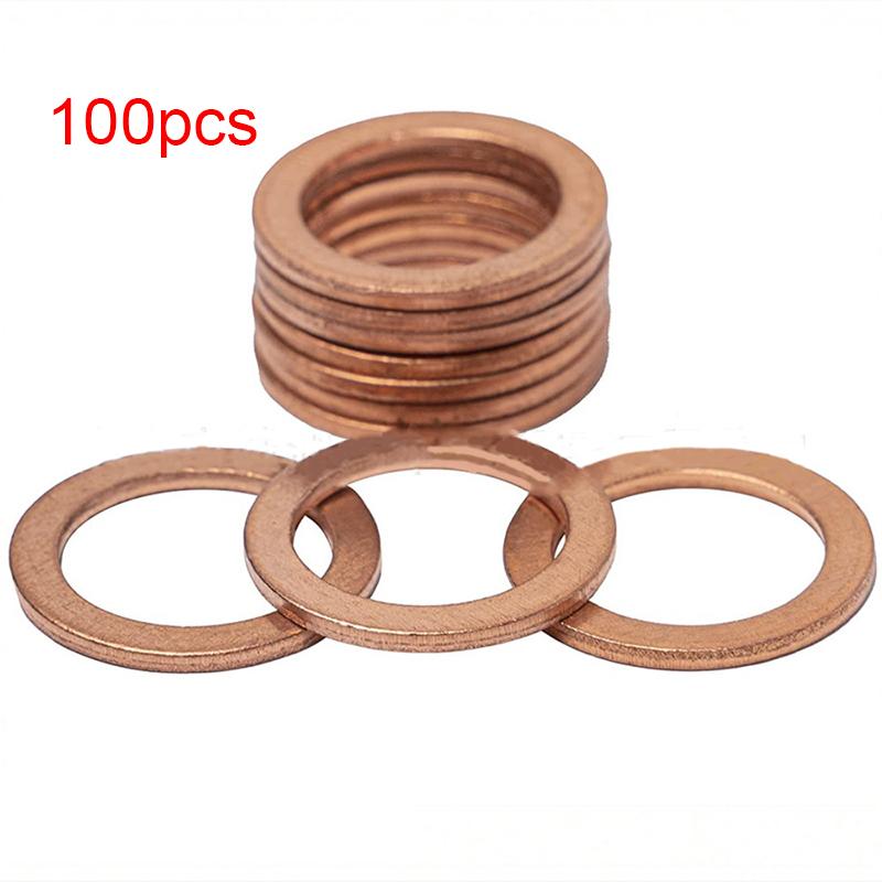 94109-12000 Engine Oil Drain Plug Crush Washers Gaskets For Honda Odyssey Accord Civic Crv For Acura Mdx TL 9410912000 Auto Part