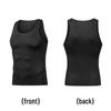 Men's Quick-Dry Sleeveless Elastic Base Layer for Running & Basketball