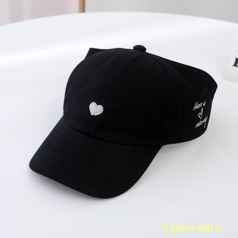

Hot High Ponytail Kids Hat Baseball Cap for Girls OutdoorTravel Sun Hat Adjustable Children Peaked Cap Hollow Back Ponytail Caps 52cm-58cm& 8Y чёрный