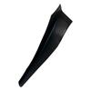 Car Front Right Corner Windshield Wiper Cowl Extension Cover Trim Fit for Volkswagen Passat 2016 2017 2018 Black Plastic New