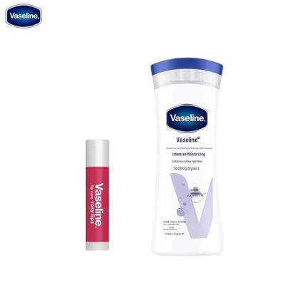 Zestaw Balsam do Ciała i Balsam do Ust Vaseline Intensive Care