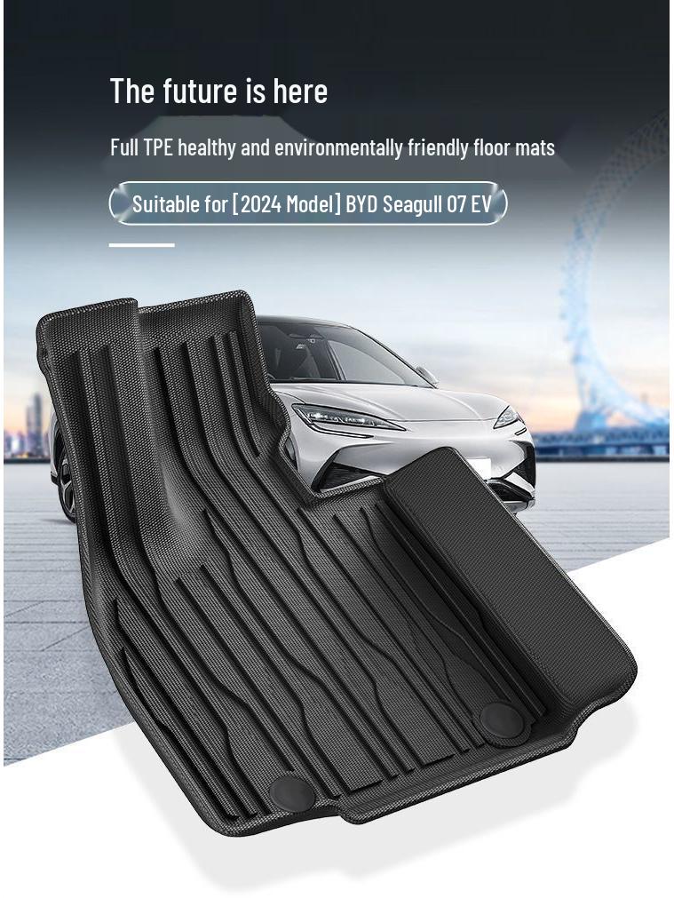 2024 BYD Sea Lion 07 EV RHD TPE Eco-friendly Wear-resistant Floor and Trunk Mats
