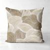 Set Of 4 Neutral Tone Abstract Floral Wave Throw Pillow Covers Pattern Cushion Cover Suitable For Sofa Bedroom Car Pillow Cover